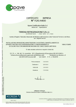 Certificato-FGAS-A4830-TIRRENA-REFRIGERAZIONE-SRLU